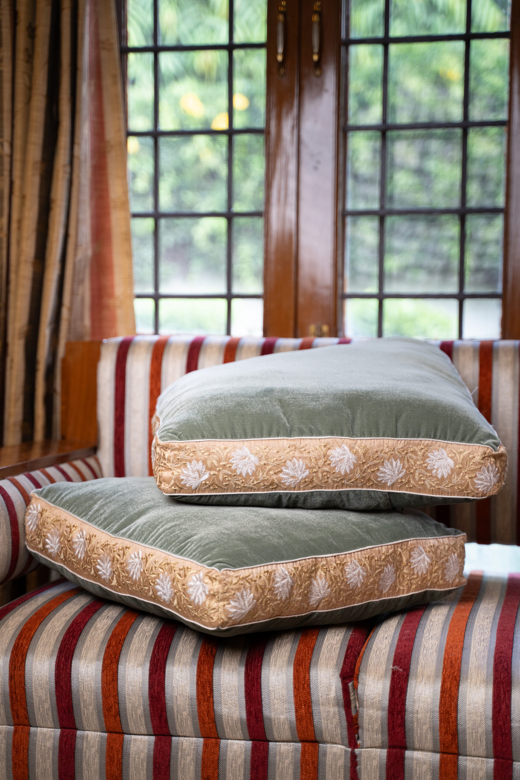 Velvet Seated Cushions - Image 3