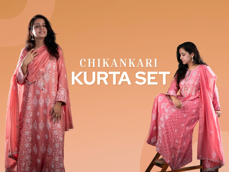 Latest Women Chikankari Kurta Set | The Chikankari Raasaah